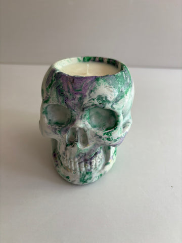 Skulls - Purple & Green
