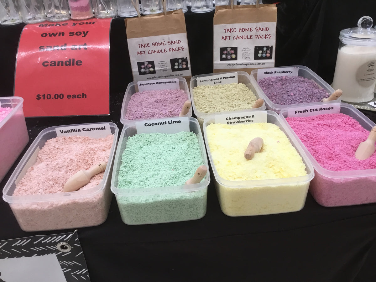 Create your own single candle Gold Coast Soy Candles