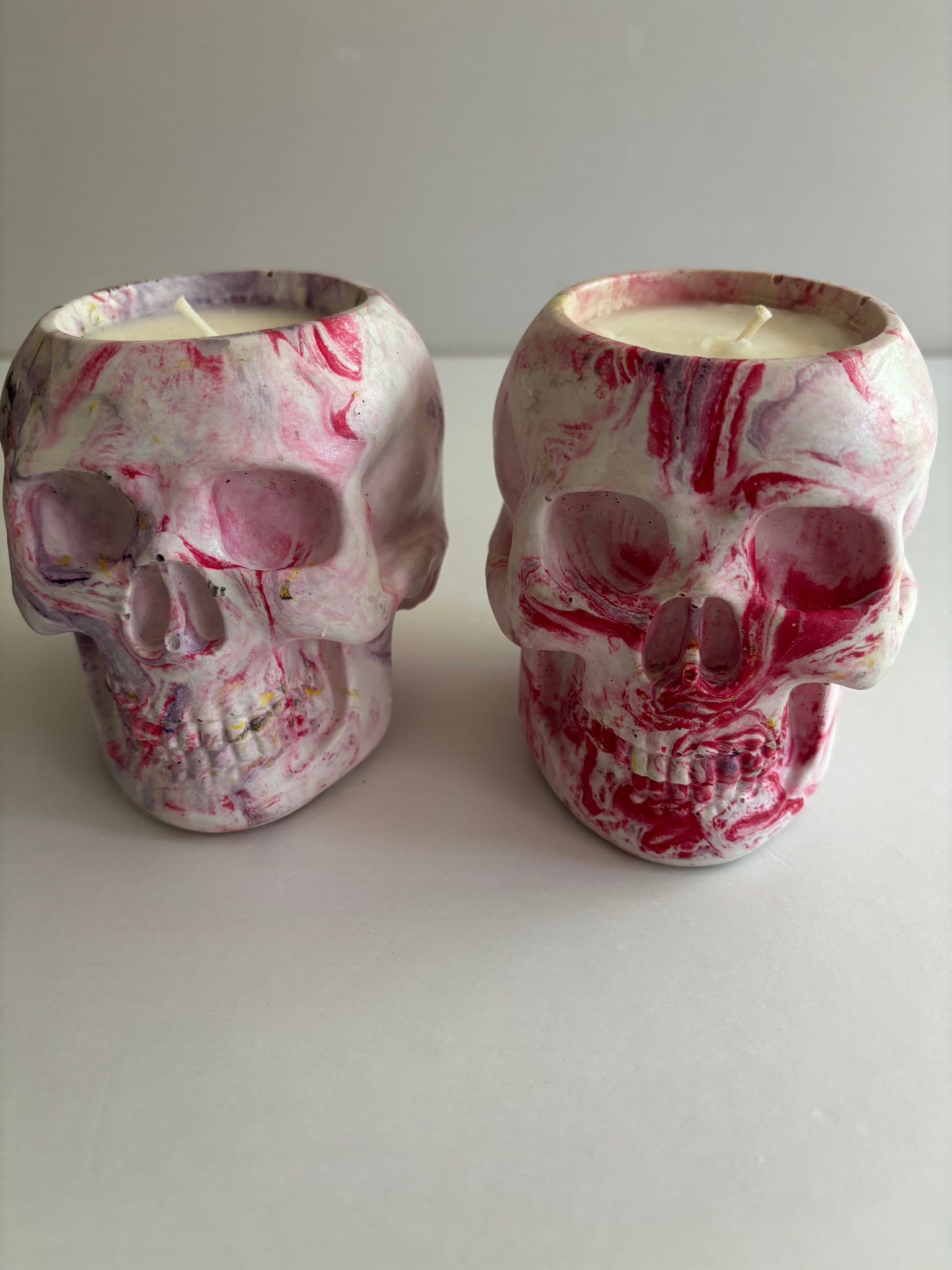 Skulls - Purple & Red