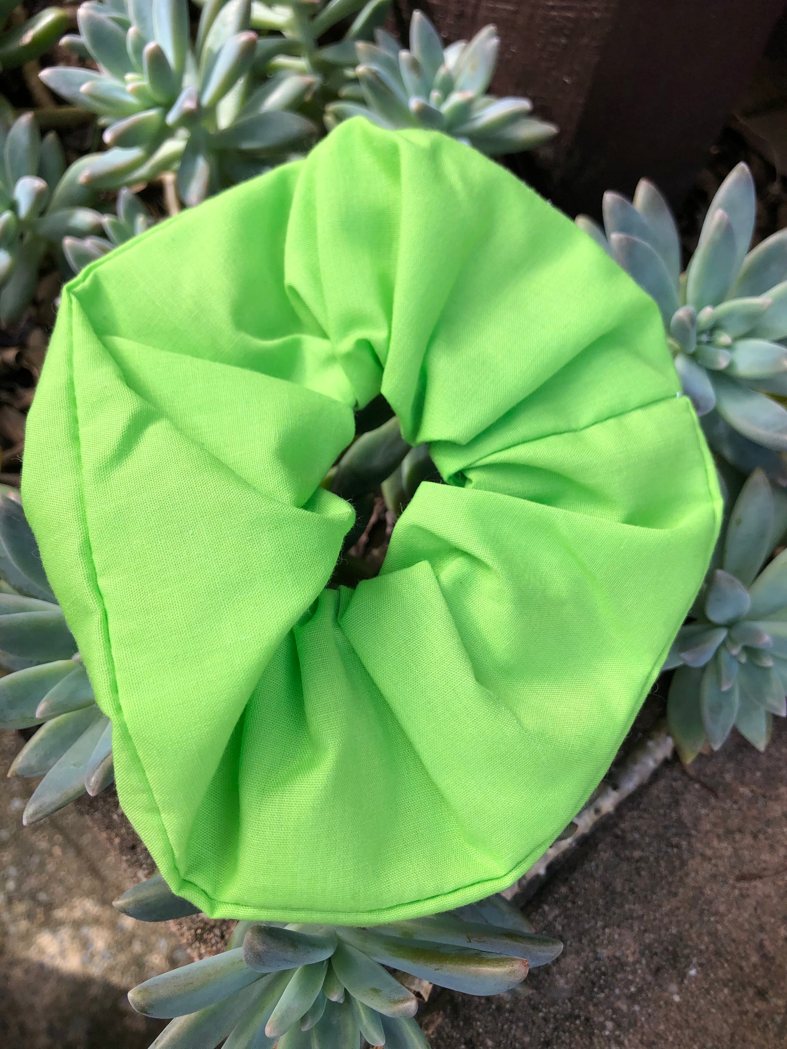 Scrunchies - Bright Green