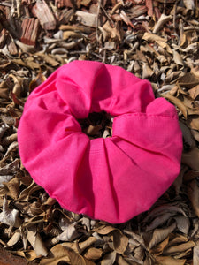 Scrunchies - Bright Pink