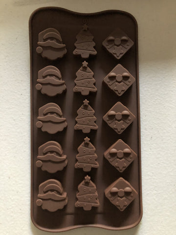 Silicone Christmas Santa Mould