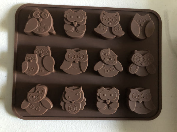 Silicone Owl Mould