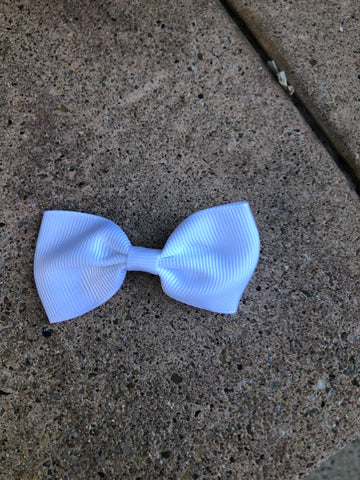 Small Bow - White
