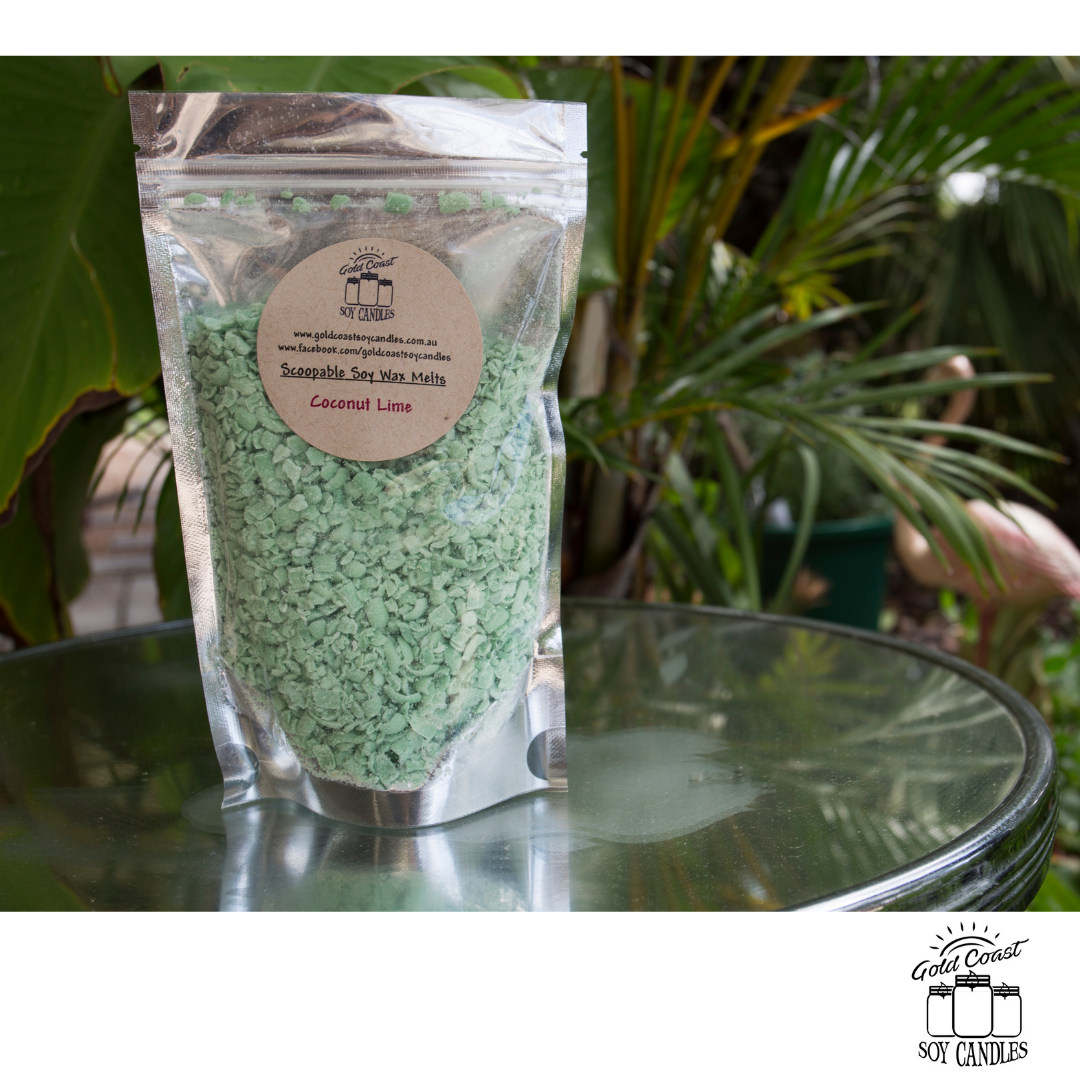 Scoopable Soy Wax Melts - Coconut Lime