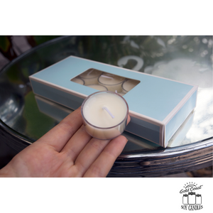 10 Pack unscented Soy Tea Lights