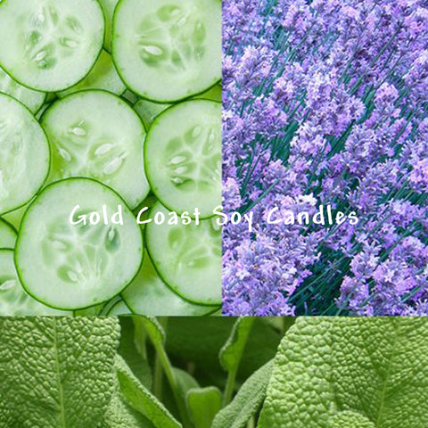 Lavender Cucumber & Sage Soy Melt