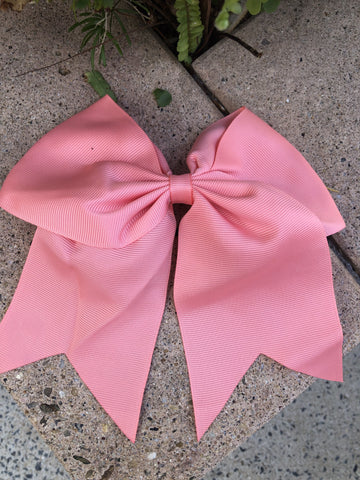 Large Hair Tie - Coral