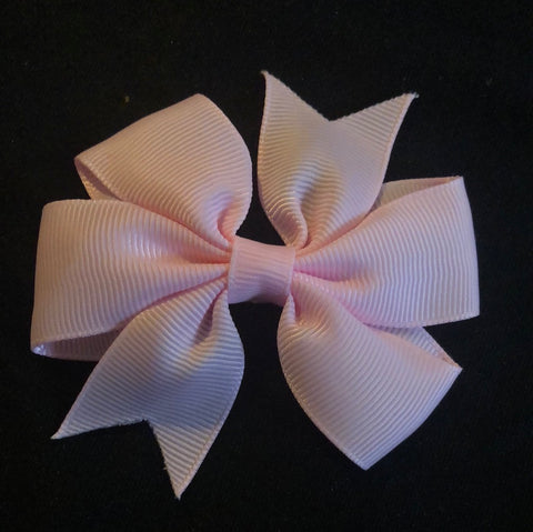 School Bow - Baby Pink