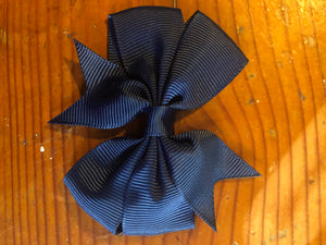 School Bow - Navy