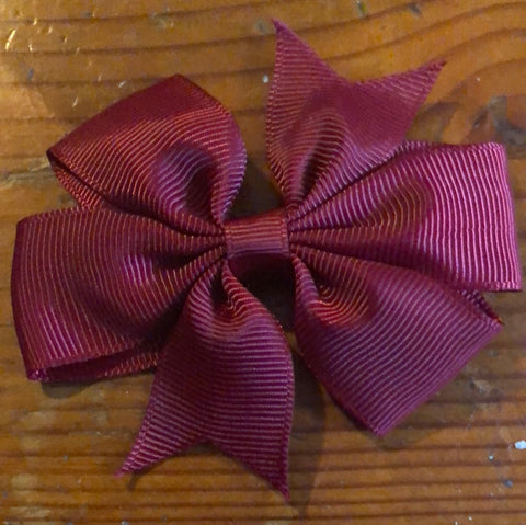 School Bow - Maroon
