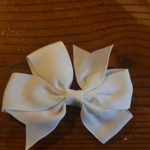 School Bow - White