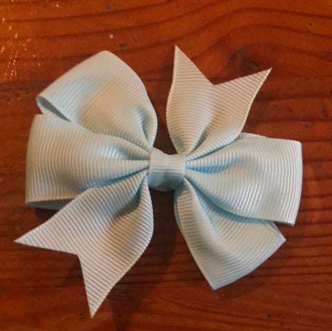 School Bow - Light Blue