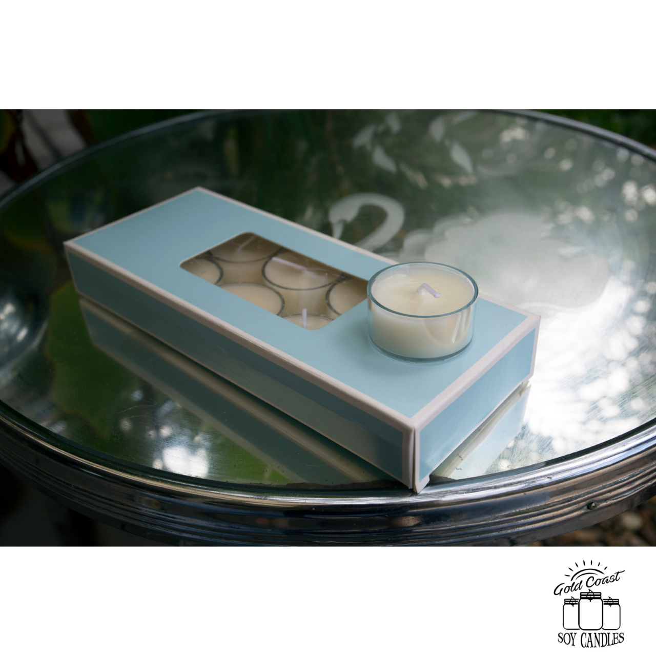 10 Pack Soy Tea Lights - Sex on the Beach